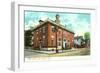 Post Office, New London, Connecticut-null-Framed Art Print