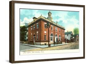 Post Office, New London, Connecticut-null-Framed Art Print