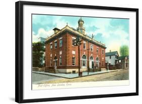 Post Office, New London, Connecticut-null-Framed Art Print