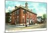 Post Office, New London, Connecticut-null-Mounted Art Print