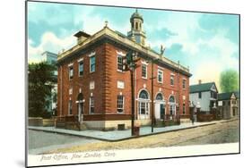 Post Office, New London, Connecticut-null-Mounted Art Print