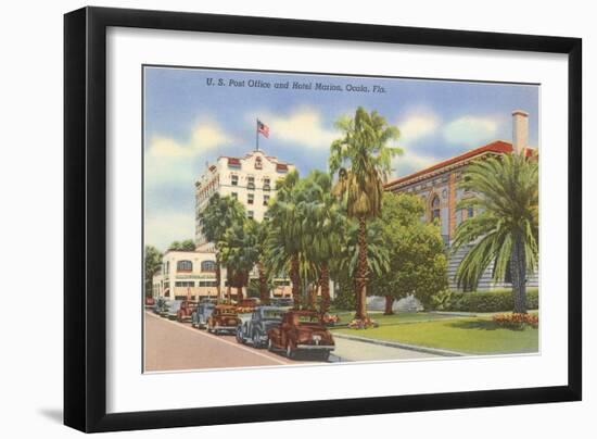 Post Office, Ocala, Florida-null-Framed Art Print