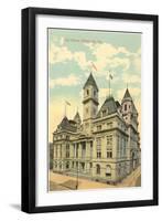 Post Office, Pittsburgh, Pennsylvania-null-Framed Art Print