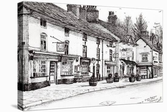 Post Office, Prestbury, 2009-Vincent Alexander Booth-Stretched Canvas