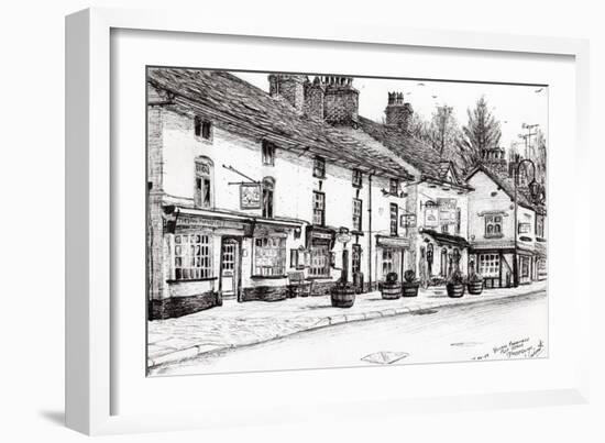 Post Office, Prestbury, 2009-Vincent Alexander Booth-Framed Giclee Print