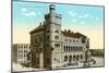 Post Office, San Antonio, Texas-null-Mounted Art Print