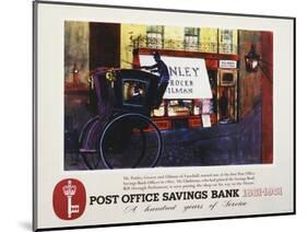 Post Office Savings Bank 1861-1961, a Hundred Years of Service-Robert Scanlan-Mounted Art Print