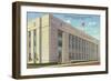 Post Office, Terre Haute-null-Framed Art Print