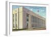 Post Office, Terre Haute-null-Framed Art Print