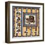 Post Stamp-null-Framed Art Print