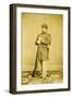 Post War Infantry Soldier In The Wyoming Territory-McFadden & Bishop-Framed Art Print