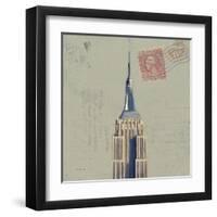 Postage Skyscraper II-Rick Novak-Framed Art Print