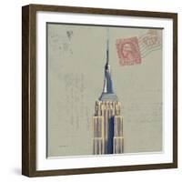 Postage Skyscraper II-Rick Novak-Framed Art Print