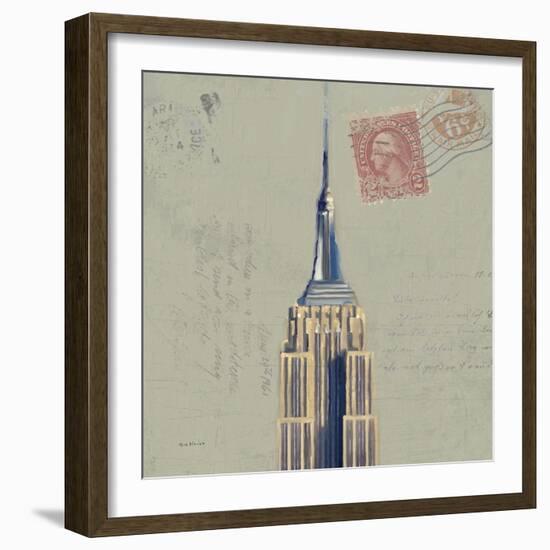 Postage Skyscraper II-Rick Novak-Framed Art Print