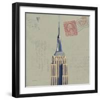 Postage Skyscraper II-Rick Novak-Framed Art Print