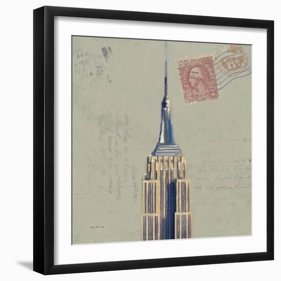 Postage Skyscraper II-Rick Novak-Framed Art Print