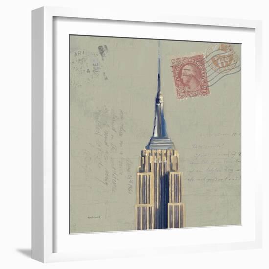 Postage Skyscraper II-Rick Novak-Framed Art Print