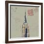 Postage Skyscraper II-Rick Novak-Framed Art Print