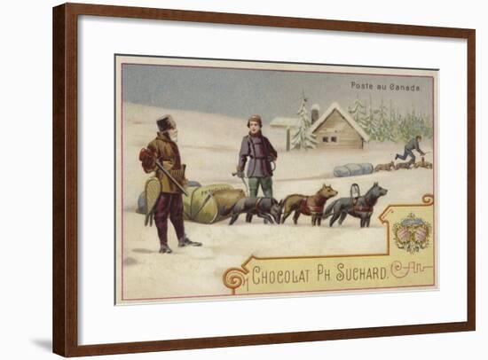 Postal Service in Canada-null-Framed Giclee Print