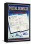 Postal Services to H.M. Forces Overseas-null-Framed Stretched Canvas