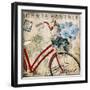 Postale Paris II-null-Framed Giclee Print