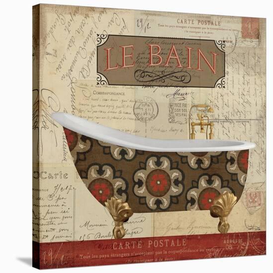 Postcard Bath I-Pela Design-Stretched Canvas