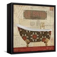 Postcard Bath I-Pela Design-Framed Stretched Canvas