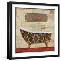 Postcard Bath I-Pela Design-Framed Art Print