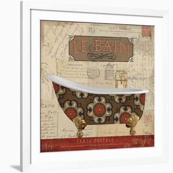 Postcard Bath I-Pela Design-Framed Art Print