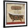 Postcard Bath I-Pela Design-Framed Art Print