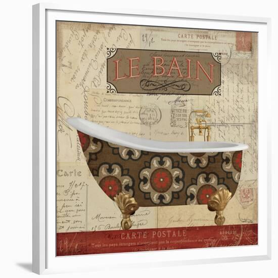 Postcard Bath I-Pela Design-Framed Premium Giclee Print