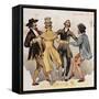 Postcard by Adolfo Hohenstein-null-Framed Stretched Canvas