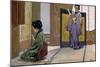 Postcard by Leopoldo Metlicovitz Created on Occasion of Premiere of Opera Madame Butterfly-Giacomo Puccini-Mounted Giclee Print
