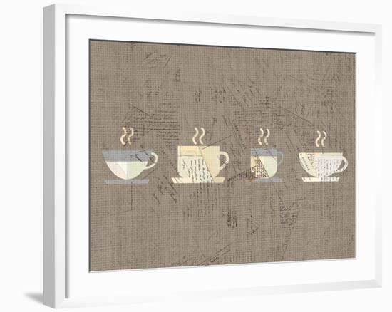 Postcard Coffee 2-Kimberly Allen-Framed Art Print