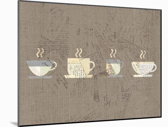 Postcard Coffee 2-Kimberly Allen-Mounted Art Print