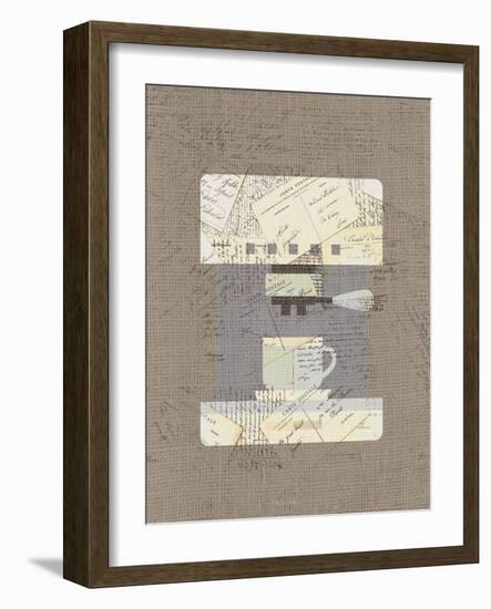 Postcard Coffee 3-Kimberly Allen-Framed Art Print