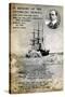 Postcard Commemorating Captain Scott's Ill-Fated Expedition to the South Pole, C1912-null-Stretched Canvas