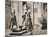 Postcard Created on Occasion of Premiere of Opera Tosca-Giacomo Puccini-Mounted Giclee Print