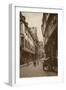 Postcard Depicting a Narrow Street Behind the Lamb-null-Framed Photographic Print