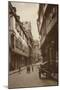 Postcard Depicting a Narrow Street Behind the Lamb-null-Mounted Photographic Print