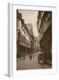 Postcard Depicting a Narrow Street Behind the Lamb-null-Framed Photographic Print