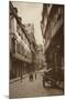 Postcard Depicting a Narrow Street Behind the Lamb-null-Mounted Photographic Print