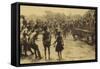 Postcard Depicting a Native Dance-null-Framed Stretched Canvas