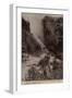 Postcard Depicting a Rainbow at Victoria Falls-null-Framed Photographic Print