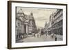 Postcard Depicting Adderley Street in Cape Town-null-Framed Photographic Print