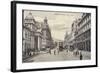 Postcard Depicting Adderley Street in Cape Town-null-Framed Photographic Print