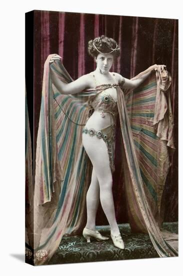 Postcard Depicting an Oriental Dancer-Stanislaus Walery-Stretched Canvas