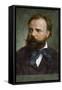 Postcard Depicting Antonin Dvorak Before 1914-null-Framed Stretched Canvas