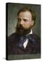 Postcard Depicting Antonin Dvorak Before 1914-null-Stretched Canvas