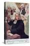 Postcard Depicting Johann Sebastian Bach-null-Stretched Canvas